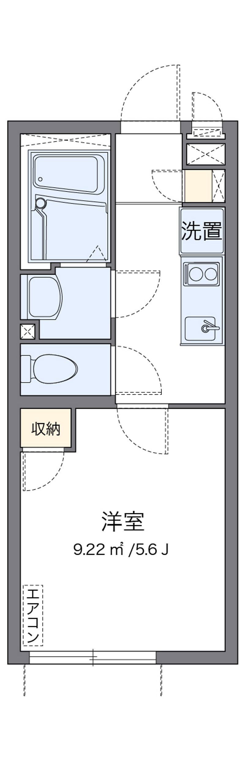 クレイノ桜が丘 間取図