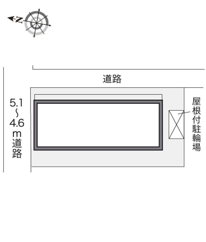 レオパレス穂高 配置図