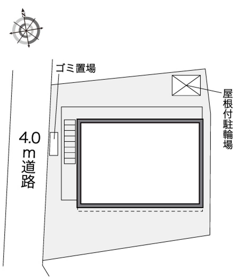 レオパレスクランベリー 配置図