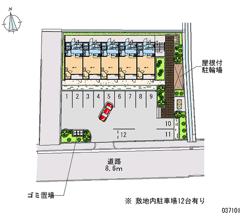 37101月租停车场