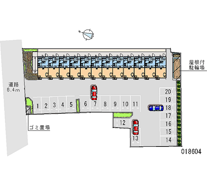 レオパレスアクアマリン 月極駐車場