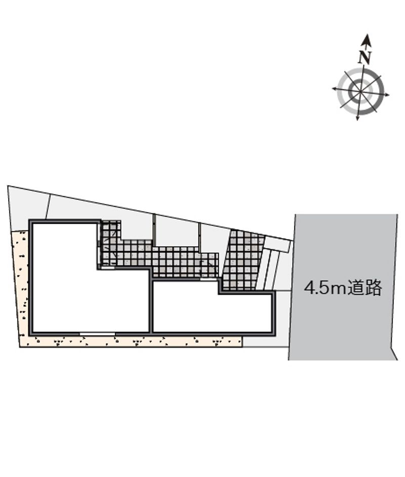 クレイノプランドール中野 配置図