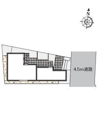 クレイノプランドール中野 配置図