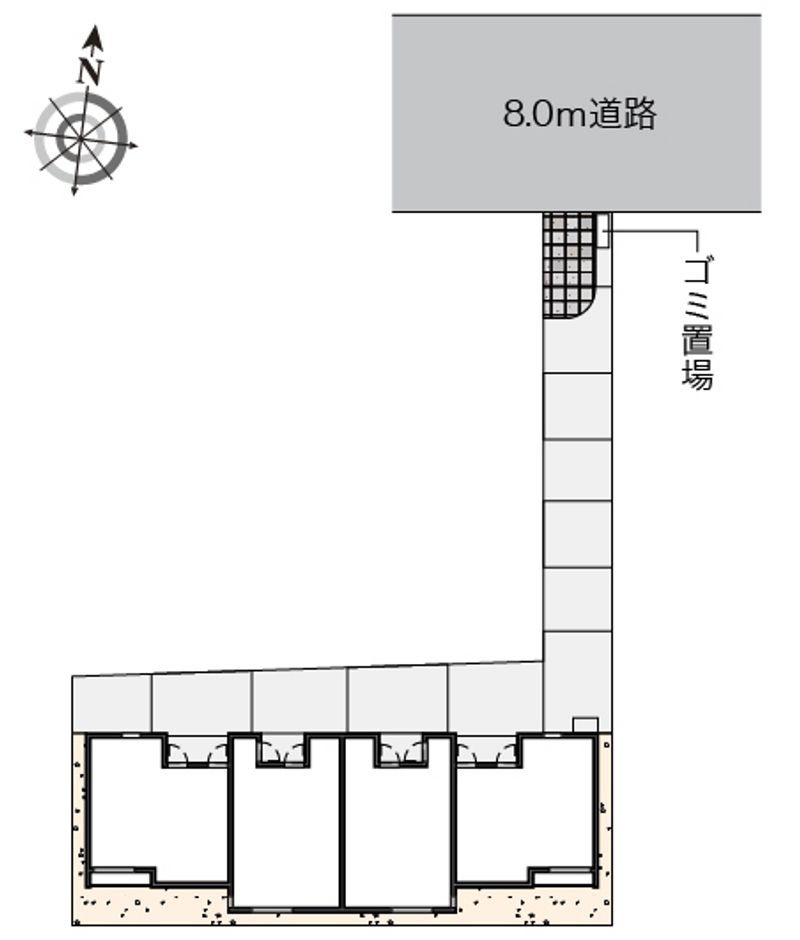 クレイノファウンデーション美好 配置図