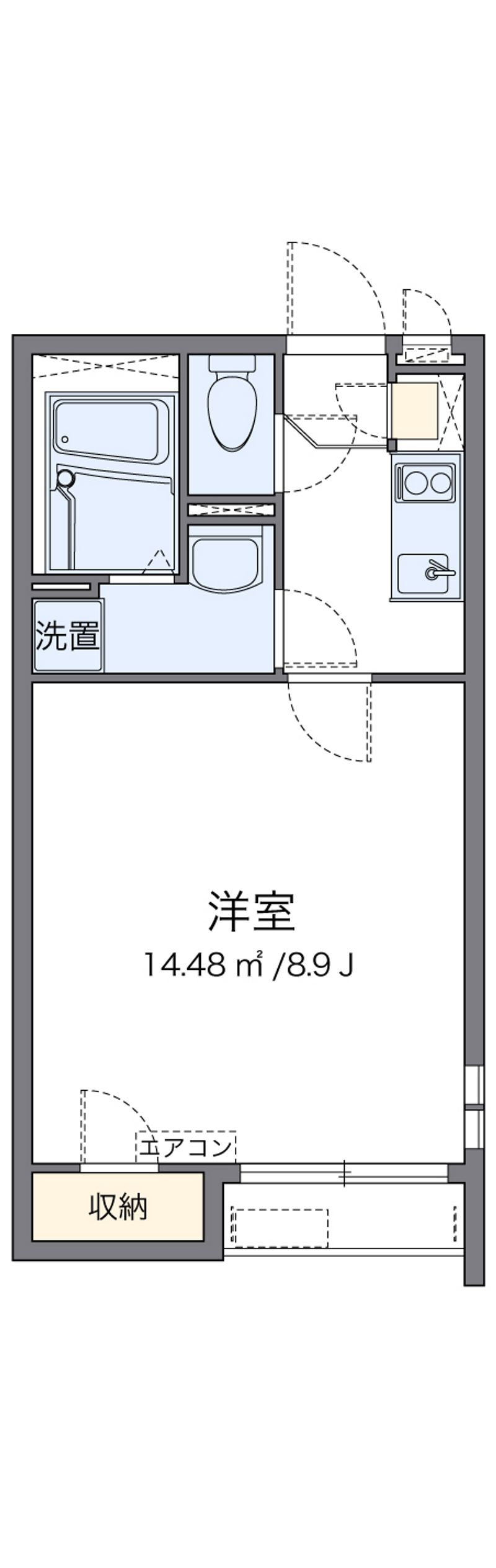 クレイノフェリオ 間取図