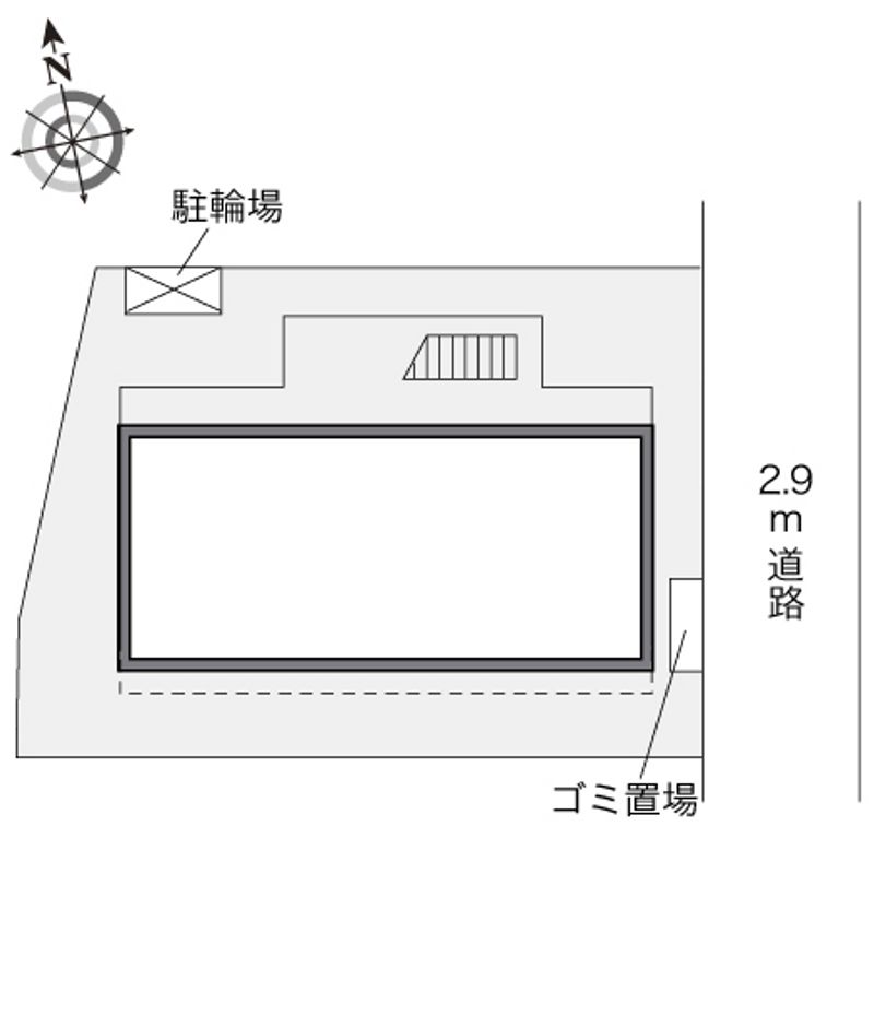 レオパレスパーシモン 配置図