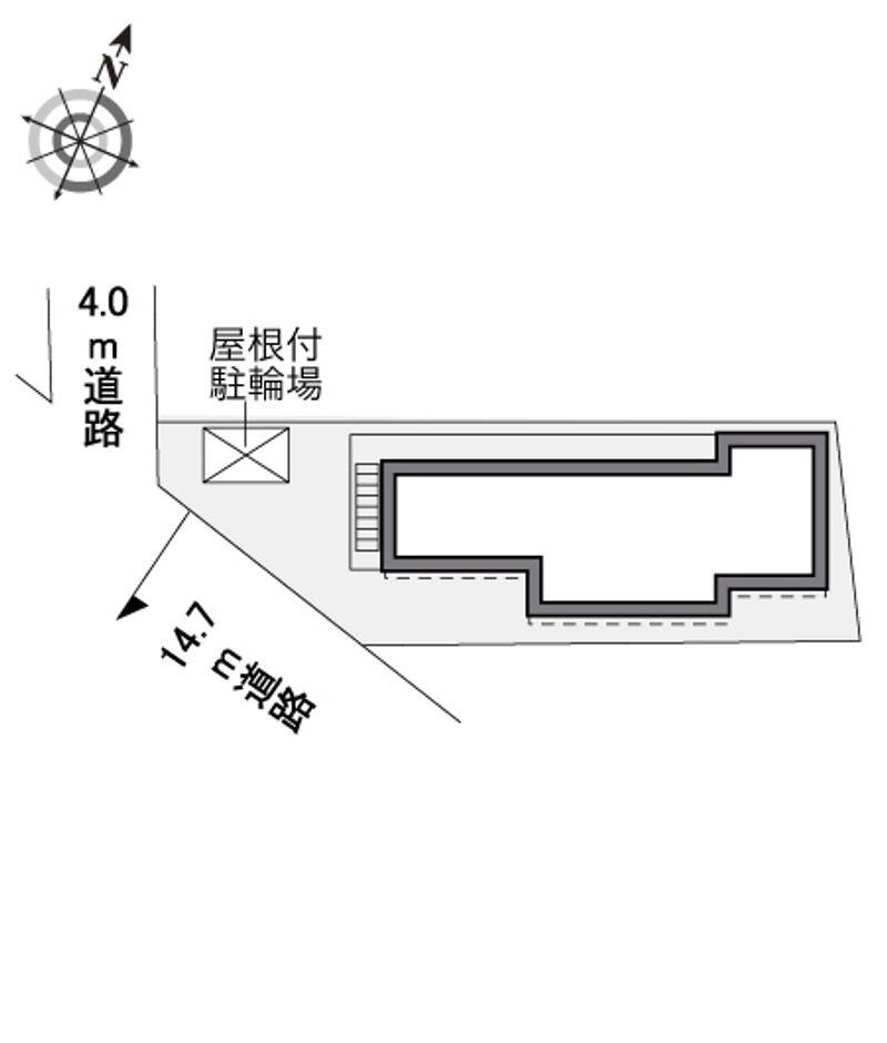 レオパレスＭＫコーポ 配置図