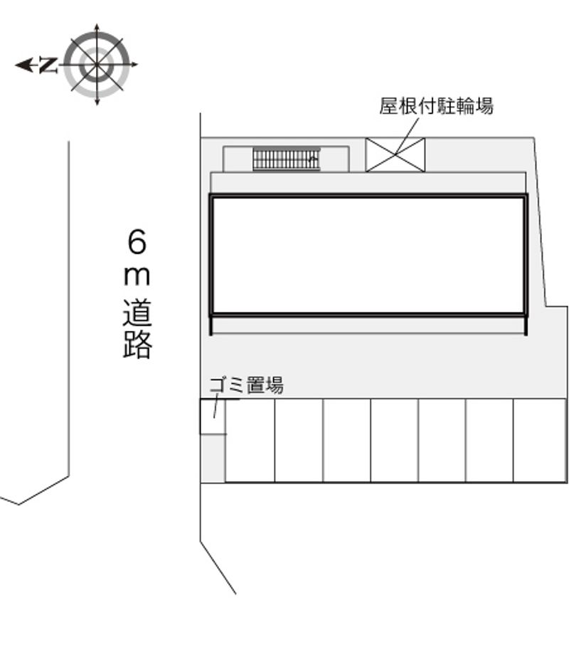 レオパレスアビコ 配置図