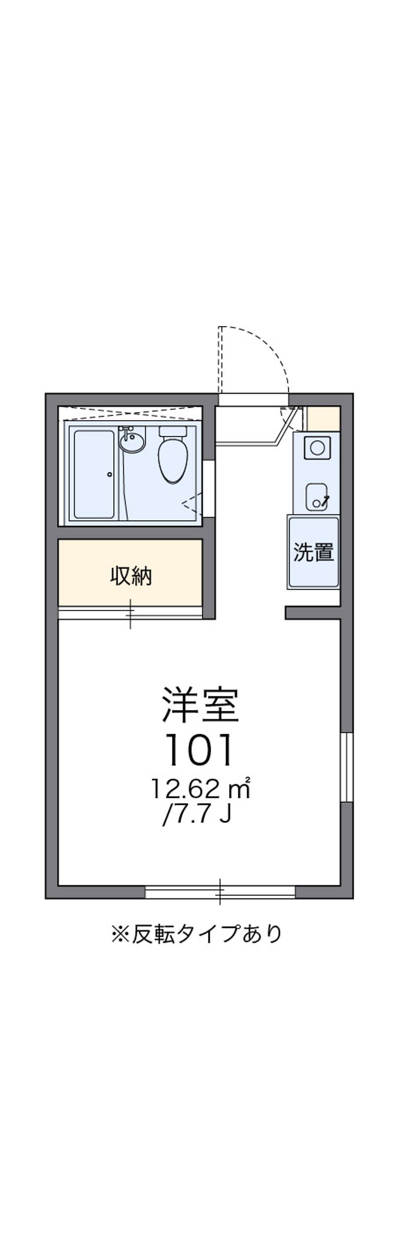 レオパレス玉美第２ 間取図