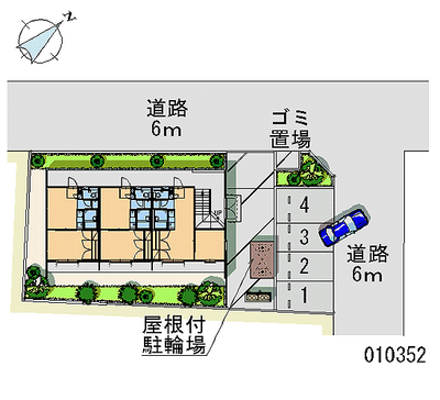 10352 Monthly parking lot