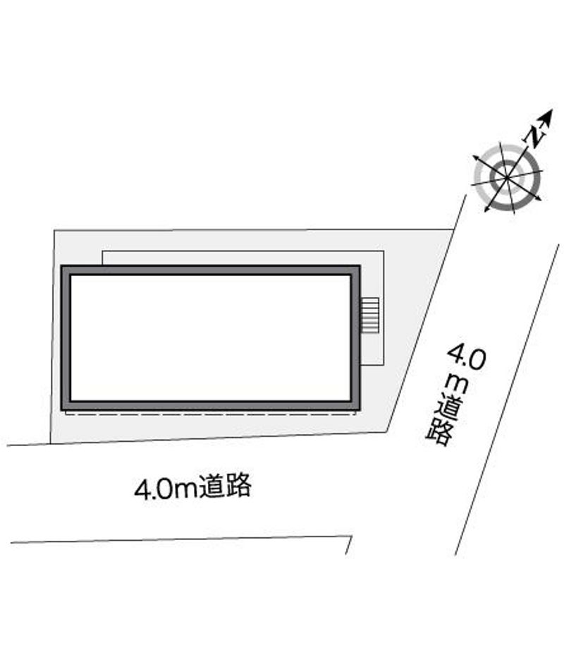 レオパレスフェンテⅡ 配置図