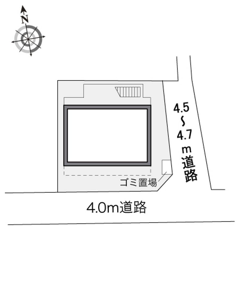 レオパレスＳＡＫＵＲＡ２１ 配置図