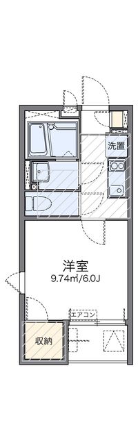 レオネクストグリーンハウス江波 間取り図