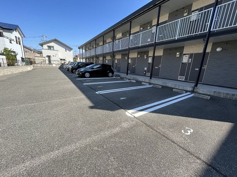レオパレスＨＩＧＡＳＨＩＮＯⅡ 駐車場