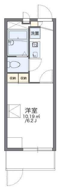 レオパレスシャンテ三国本町 間取り