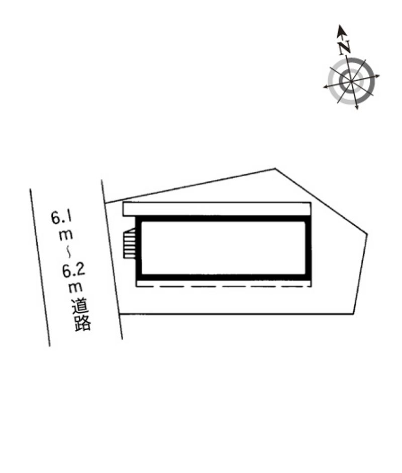 レオパレス永原 配置図