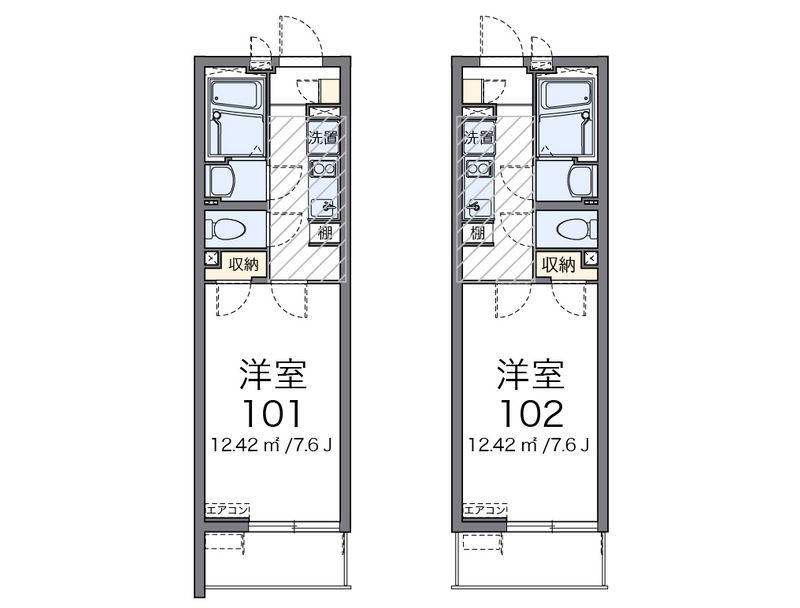 クレイノＭＡＲＵＣＨＡＮＣＨＩ 間取り