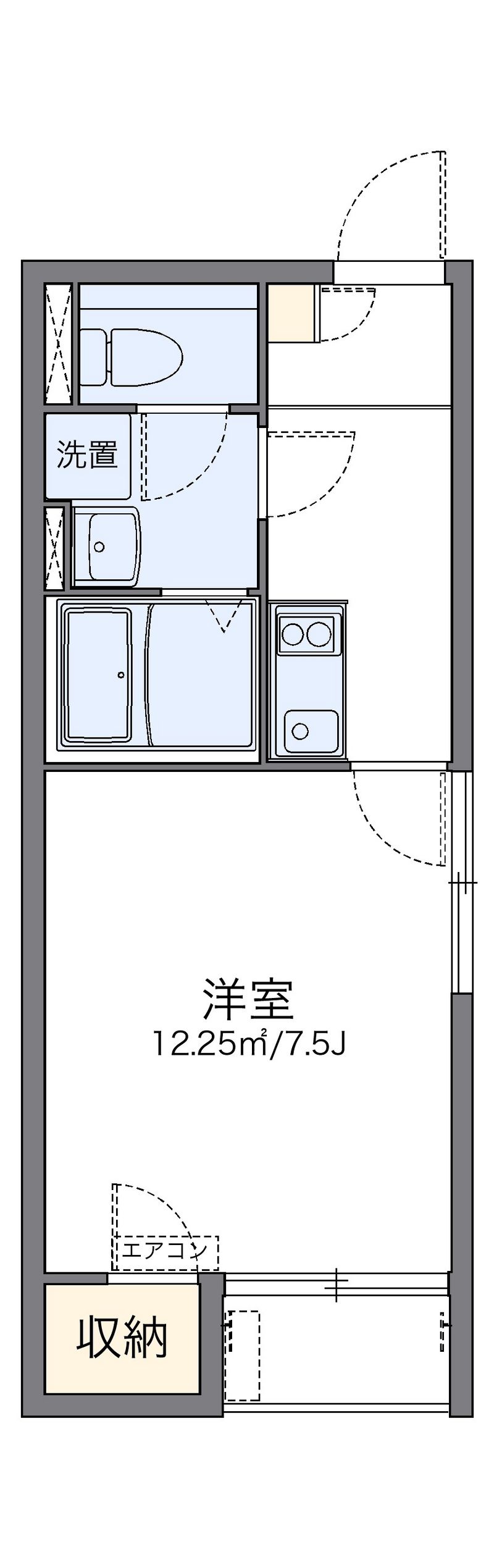 レオネクストブライトスター 間取図