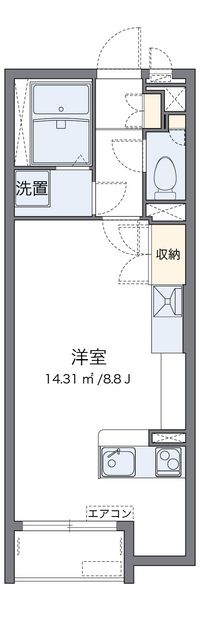 ミランダ靜Ⅲ 間取り図
