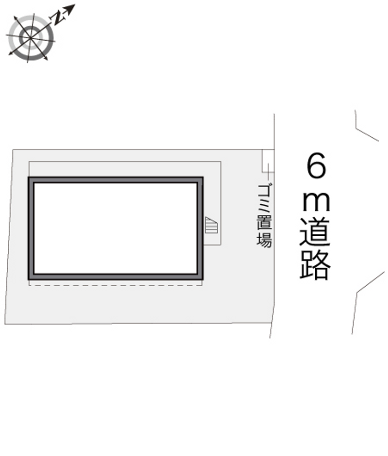 レオパレス中山ヒュッテ 配置図