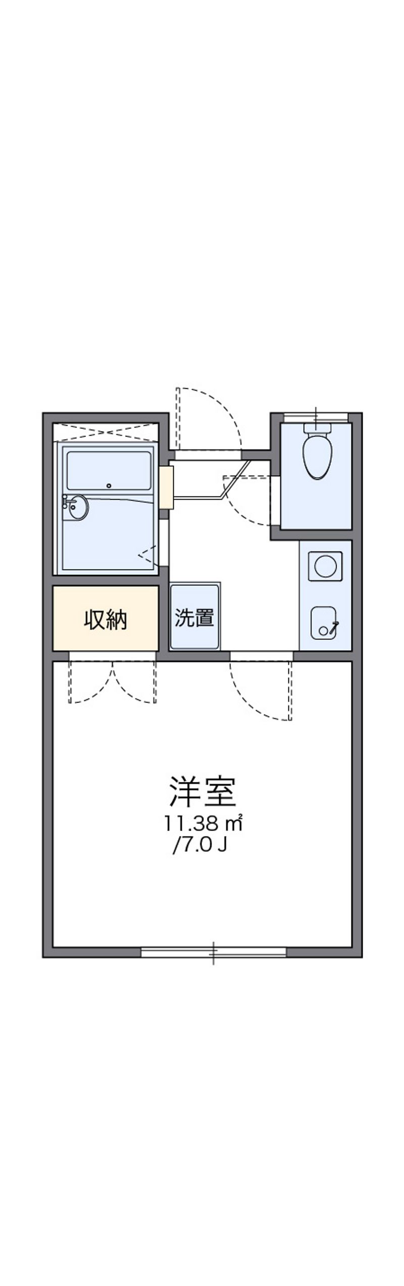 leopalace Yonago Sơ đồ nhà