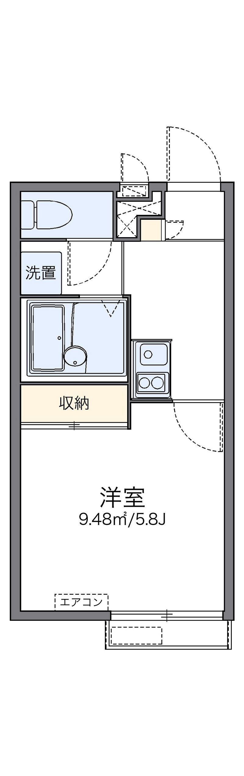 leopalace Wood Bell Floor plan