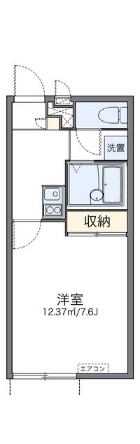 レオパレスアイゼンバーン 間取り図