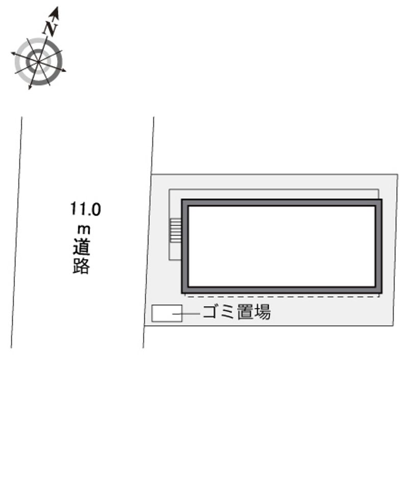 レオパレスエスペランサ 配置図