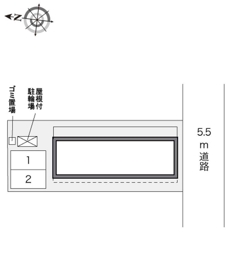 レオパレス本城 配置図