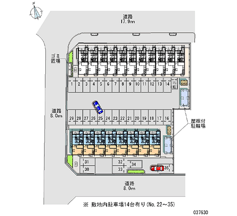 37630 Monthly parking lot