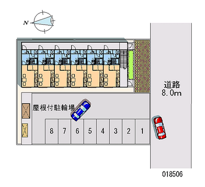 18506 Monthly parking lot