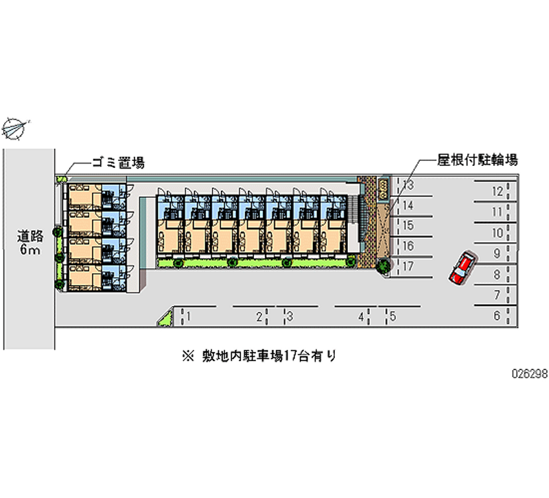 26298 bãi đậu xe hàng tháng