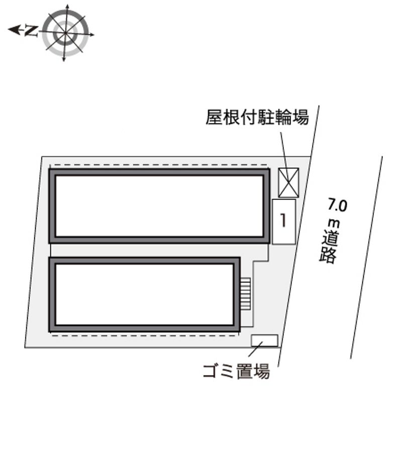レオパレスライヤ 配置図