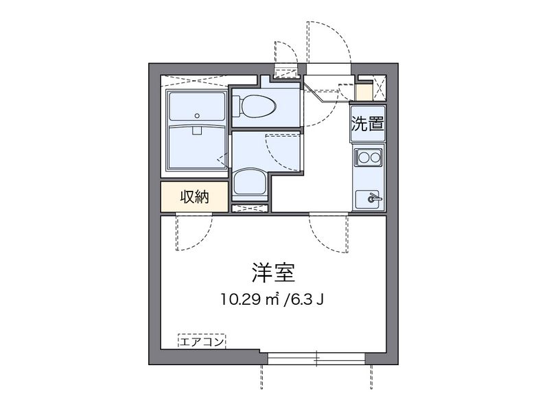 クレイノネオ南篠崎町 間取り