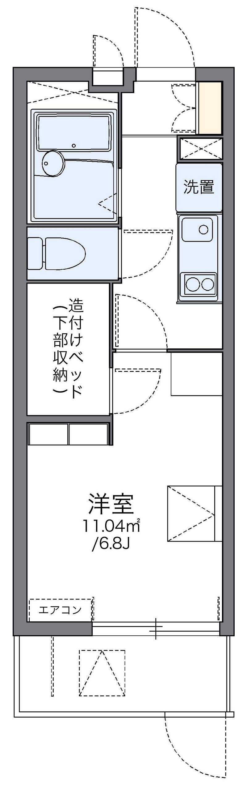 leopalace Foresta Isogo Floor plan