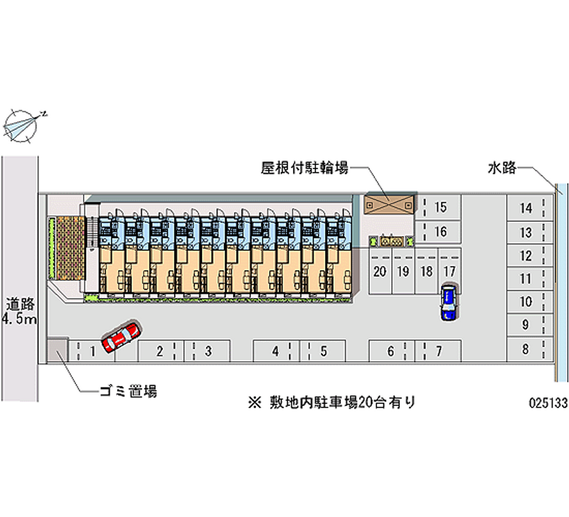 25133月租停車場