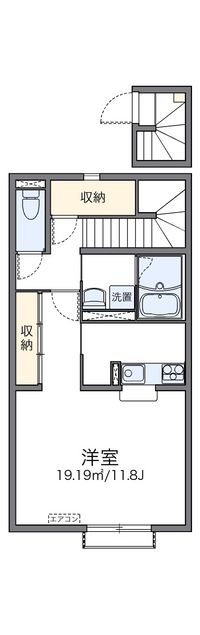 レオネクストプティボヌール 間取り図