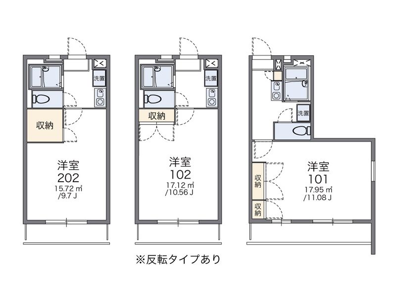 レオパレスクール 間取図