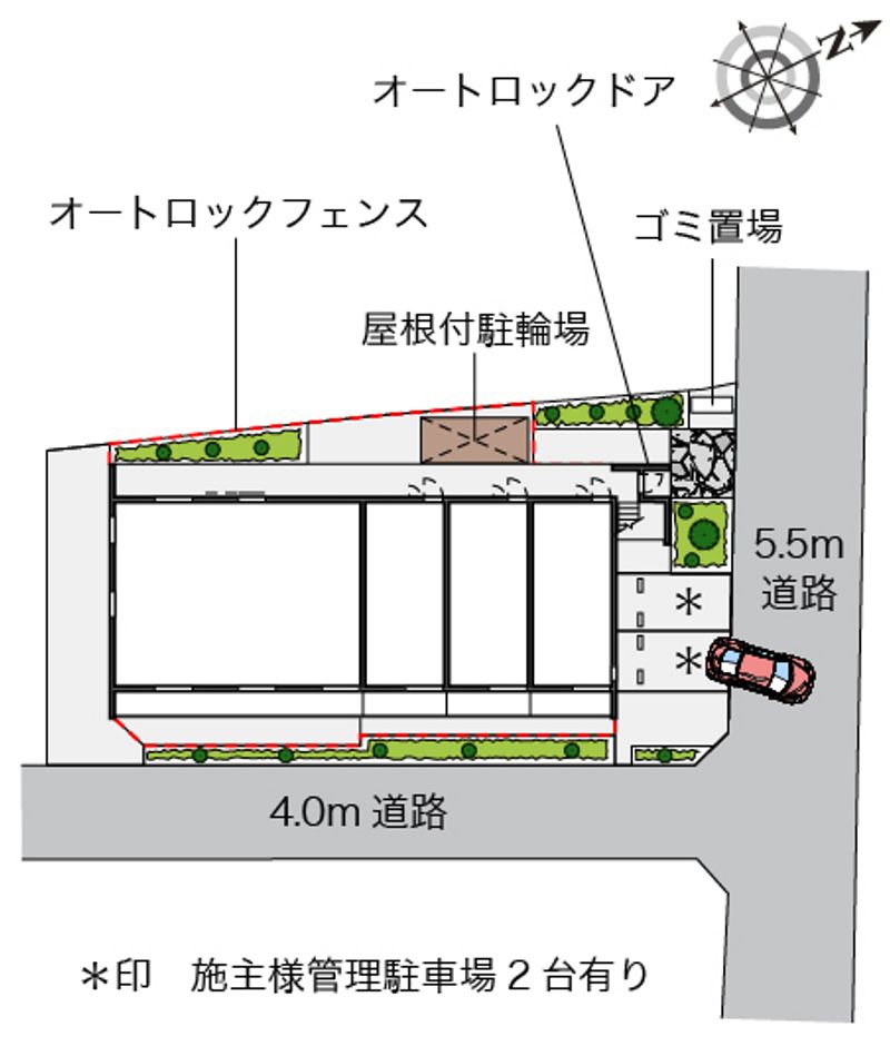 レオネクストラピス　オリゾン 配置図