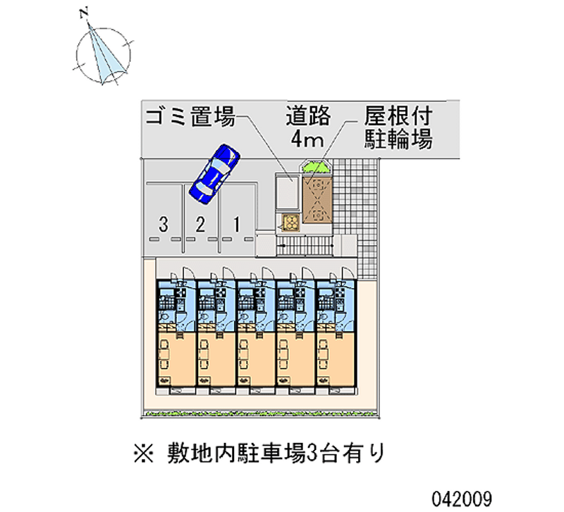 レオパレスＡＫＡＹＡＭＡ 区画図