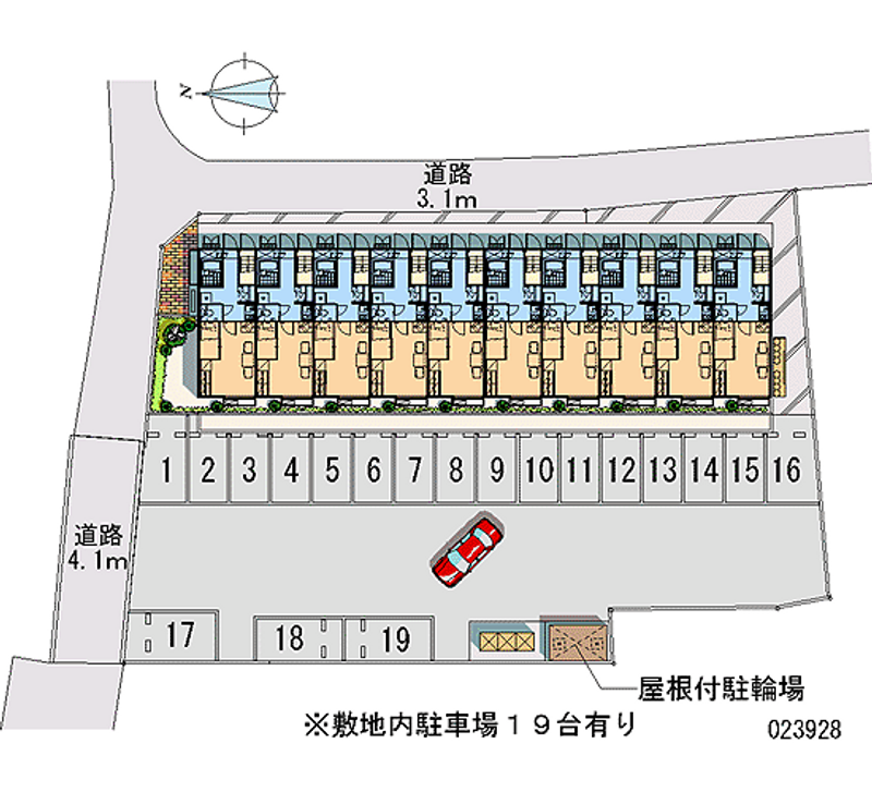 23928月租停车场