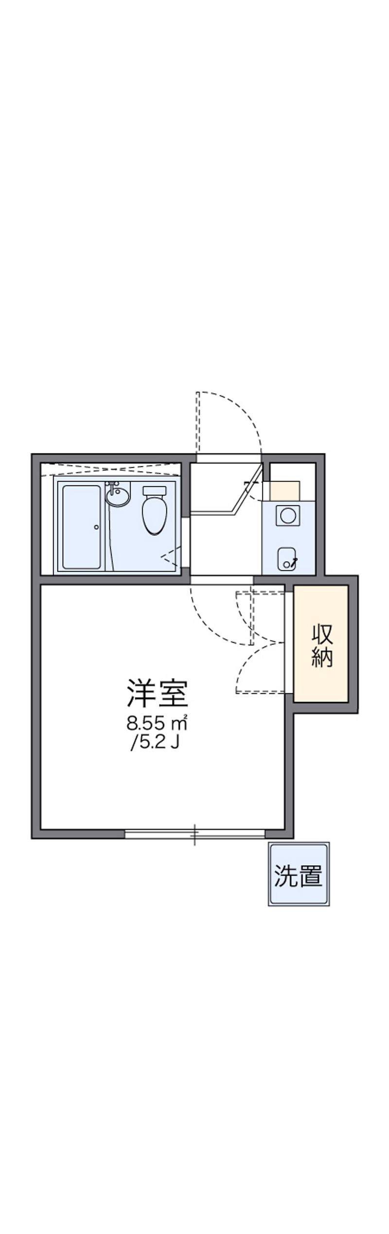 レオパレス上北沢 間取り