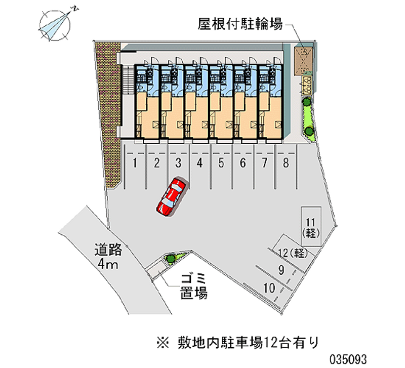 35093月租停车场