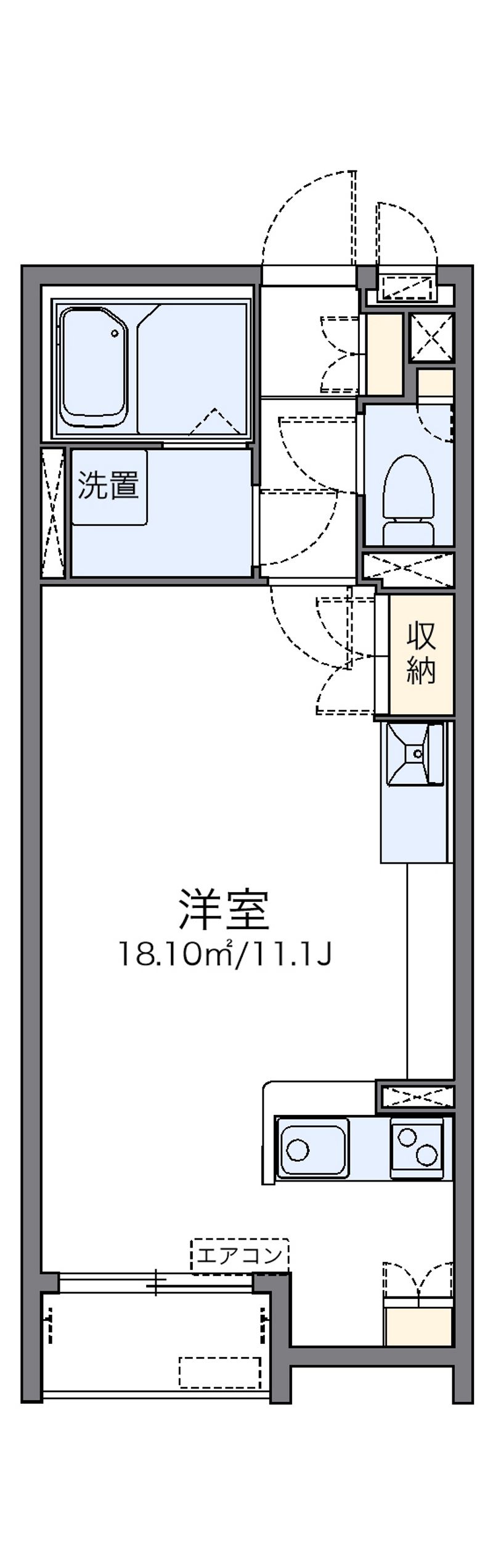 レオネクストエクレール 間取図