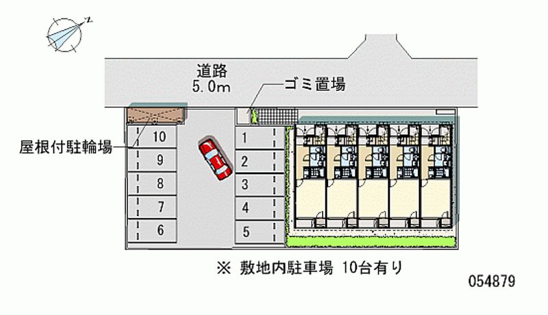 54879 Monthly parking lot