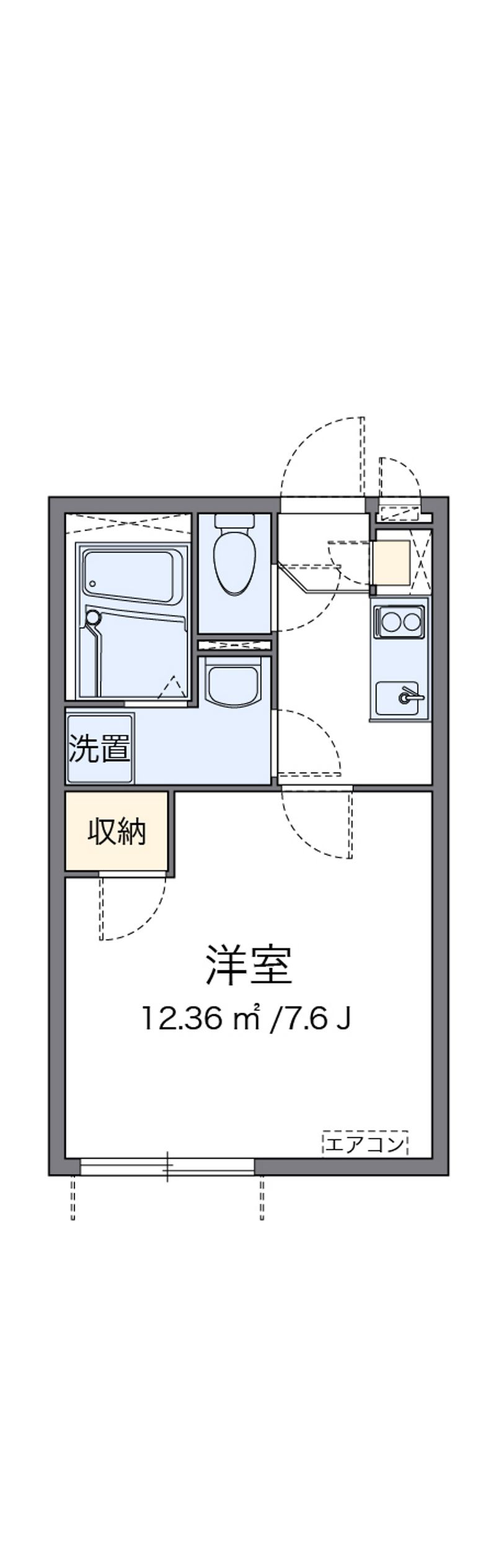 クレイノエスポワール町田 間取図