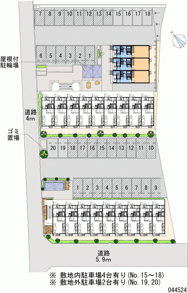 レオネクストメルシー西原 月極駐車場