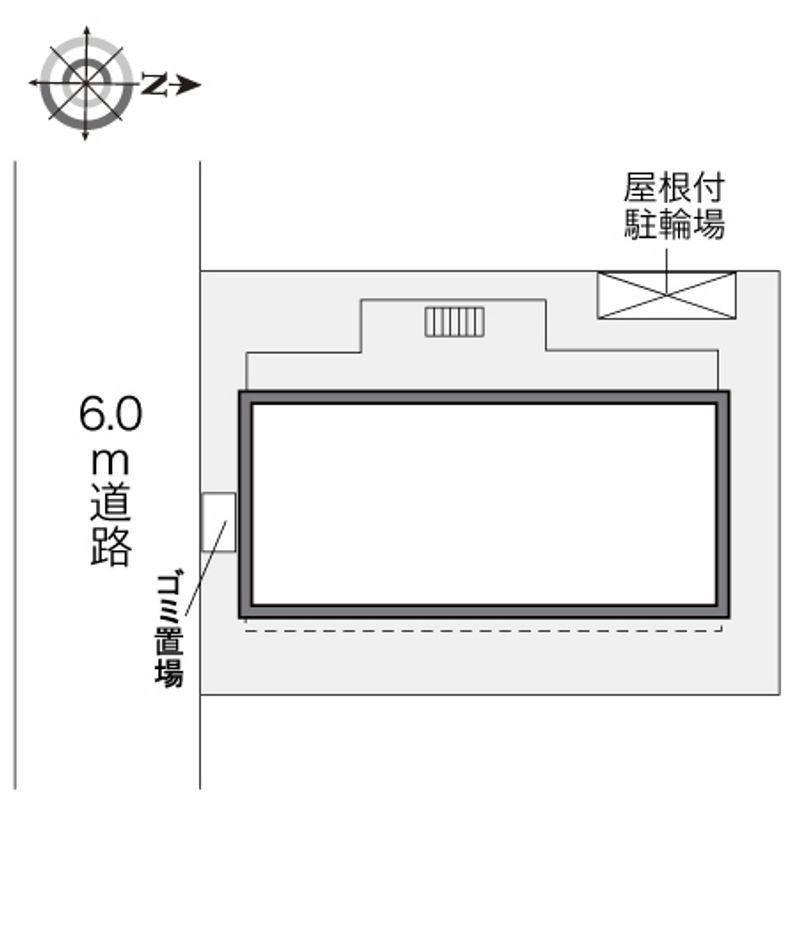 レオパレススタジオーネ 配置図