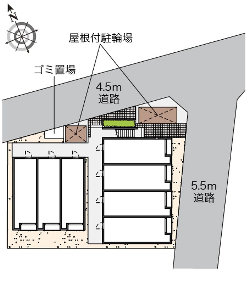 レオネクストネオエスト花園 配置図