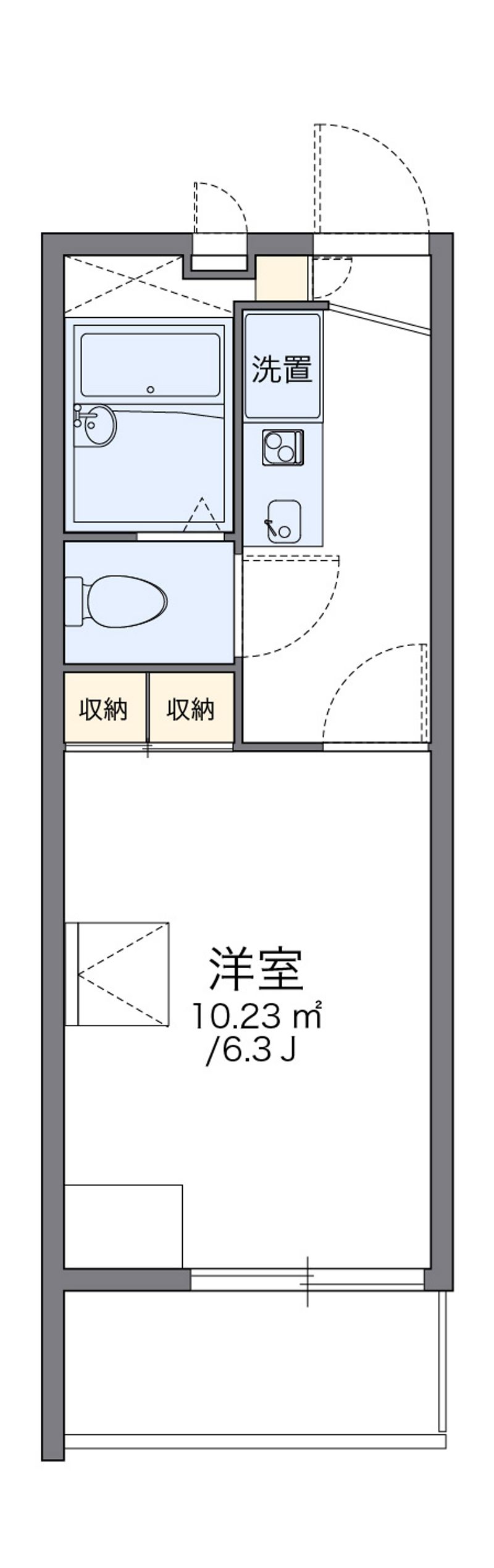 レオパレスＪＯＹＳＴＩＣＫ 間取図